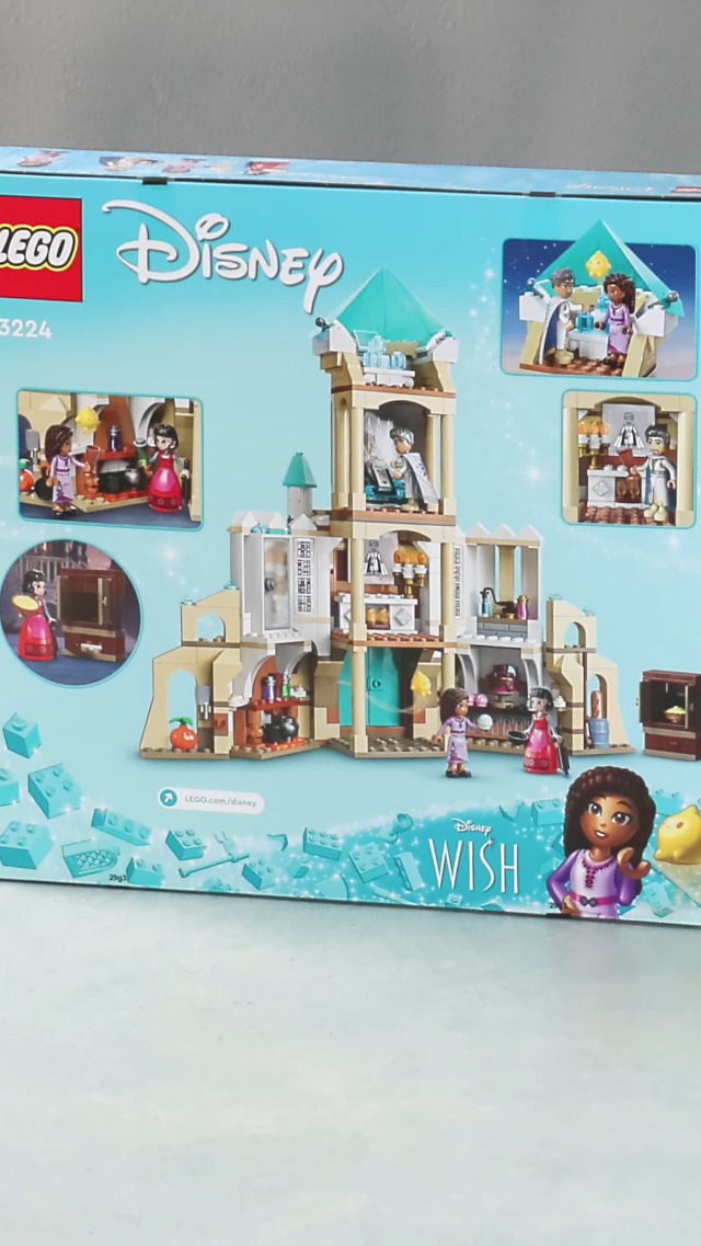 ルージュ&エルメジスティブルボックスセット Amazon.com: LEGO 43224 Disney Princess König Magnificos Schloss, 4